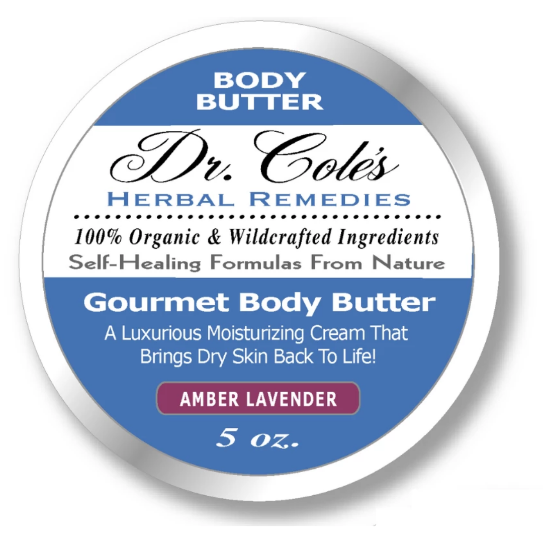 Dr. Cole's Gourmet Body Butter - AMBER LAVENDER-0