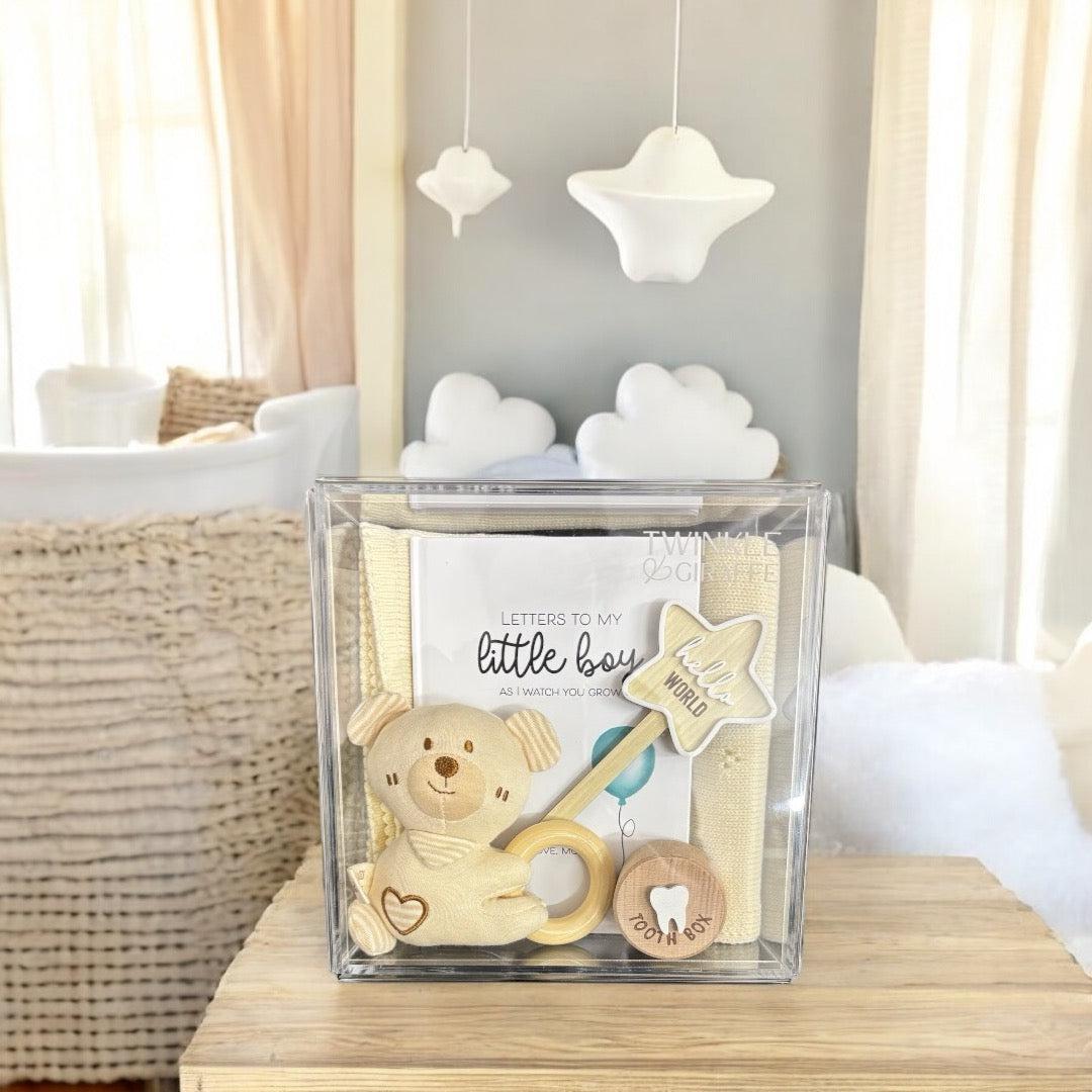 Baby Boy Acrylic Gift Box