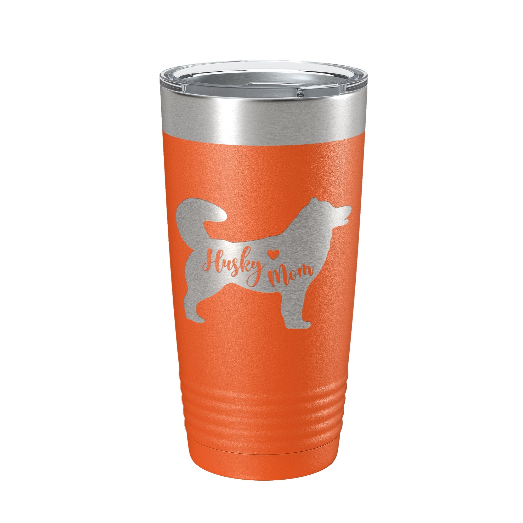 Husky Mom Tumbler Dog Travel Mug Gift Insulated Laser Engraved Coffee Cup 20 oz-4