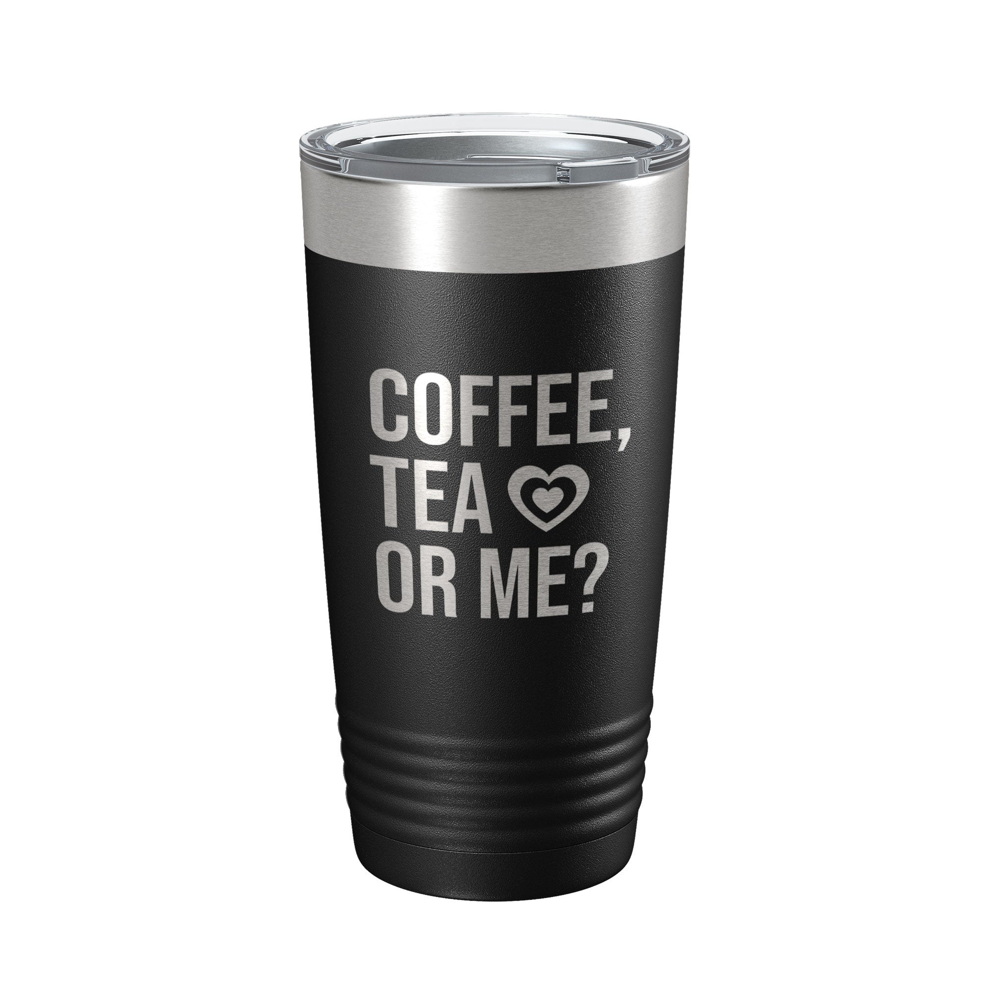 Valentine's Day Tumbler Coffee Tea Or Me Travel Mug Gift Insulated Laser Engraved Coffee Cup 20 oz-5