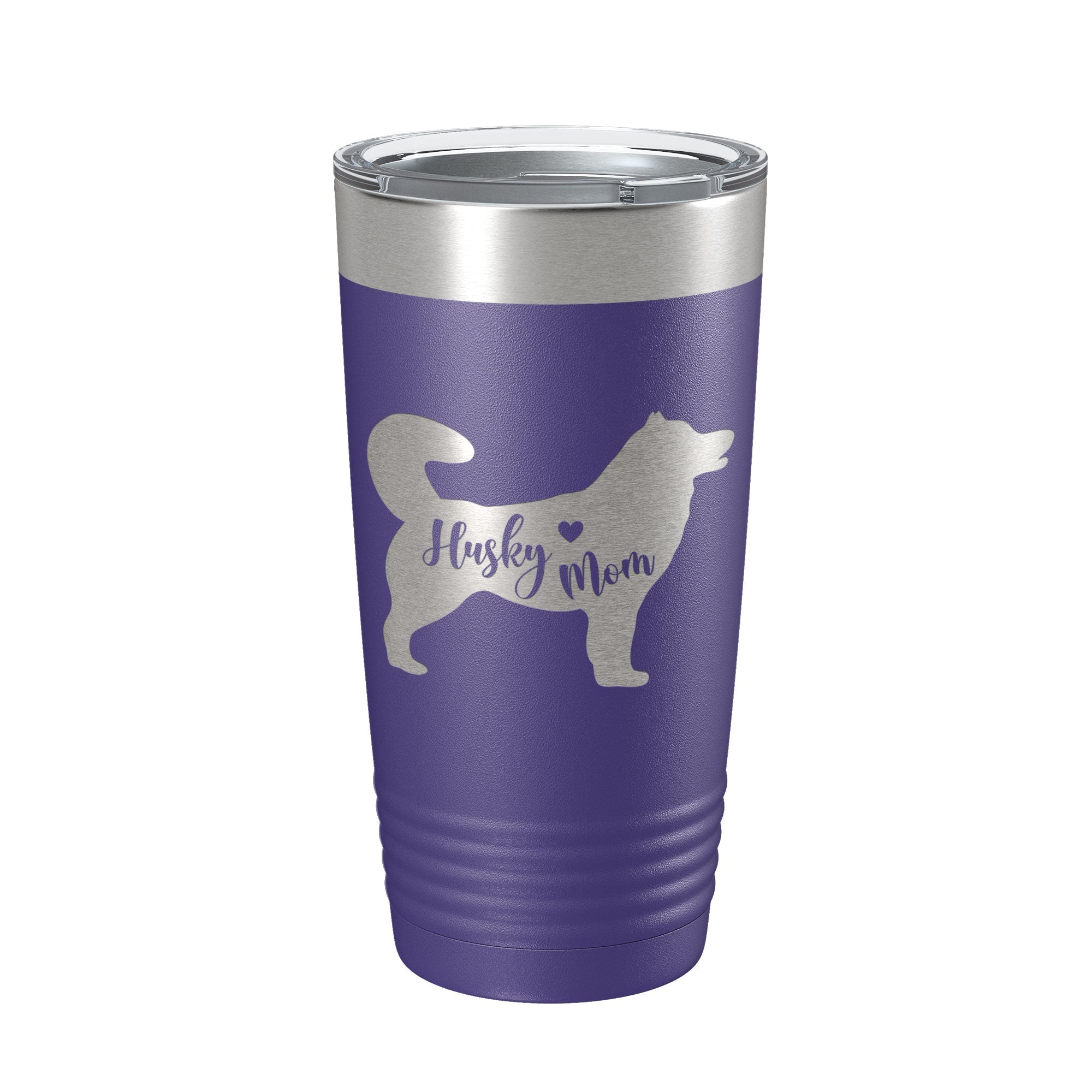 Husky Mom Tumbler Dog Travel Mug Gift Insulated Laser Engraved Coffee Cup 20 oz-15