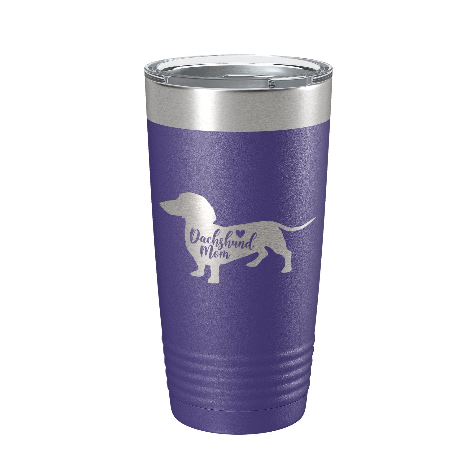 Dachshund Mom Tumbler Dog Travel Mug Gift Insulated Laser Engraved Coffee Cup 20 oz-15
