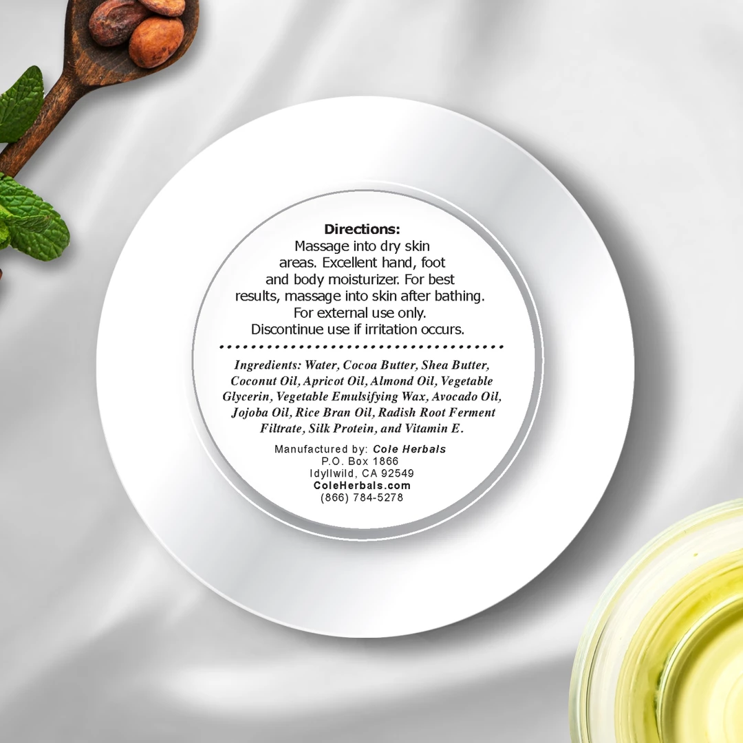 Dr. Cole's Gourmet Body Butter - AMBER LAVENDER-3
