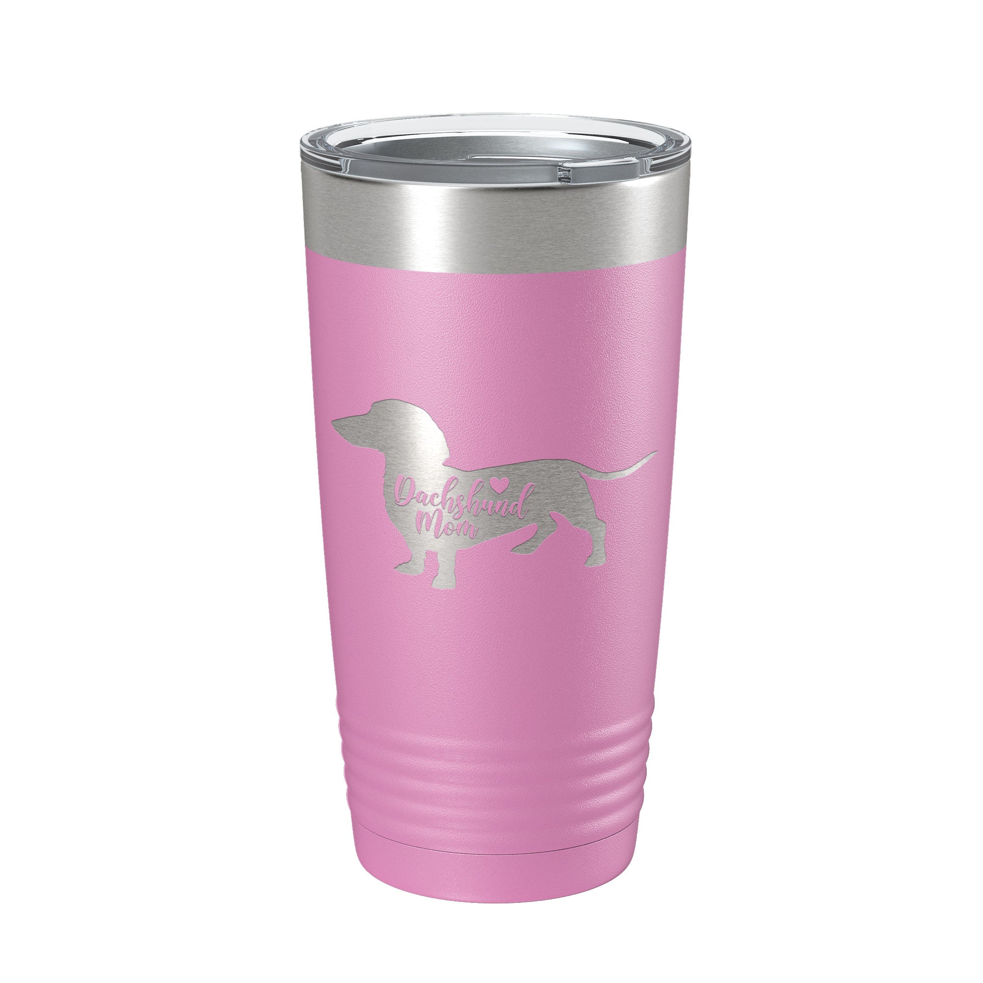 Dachshund Mom Tumbler Dog Travel Mug Gift Insulated Laser Engraved Coffee Cup 20 oz-14