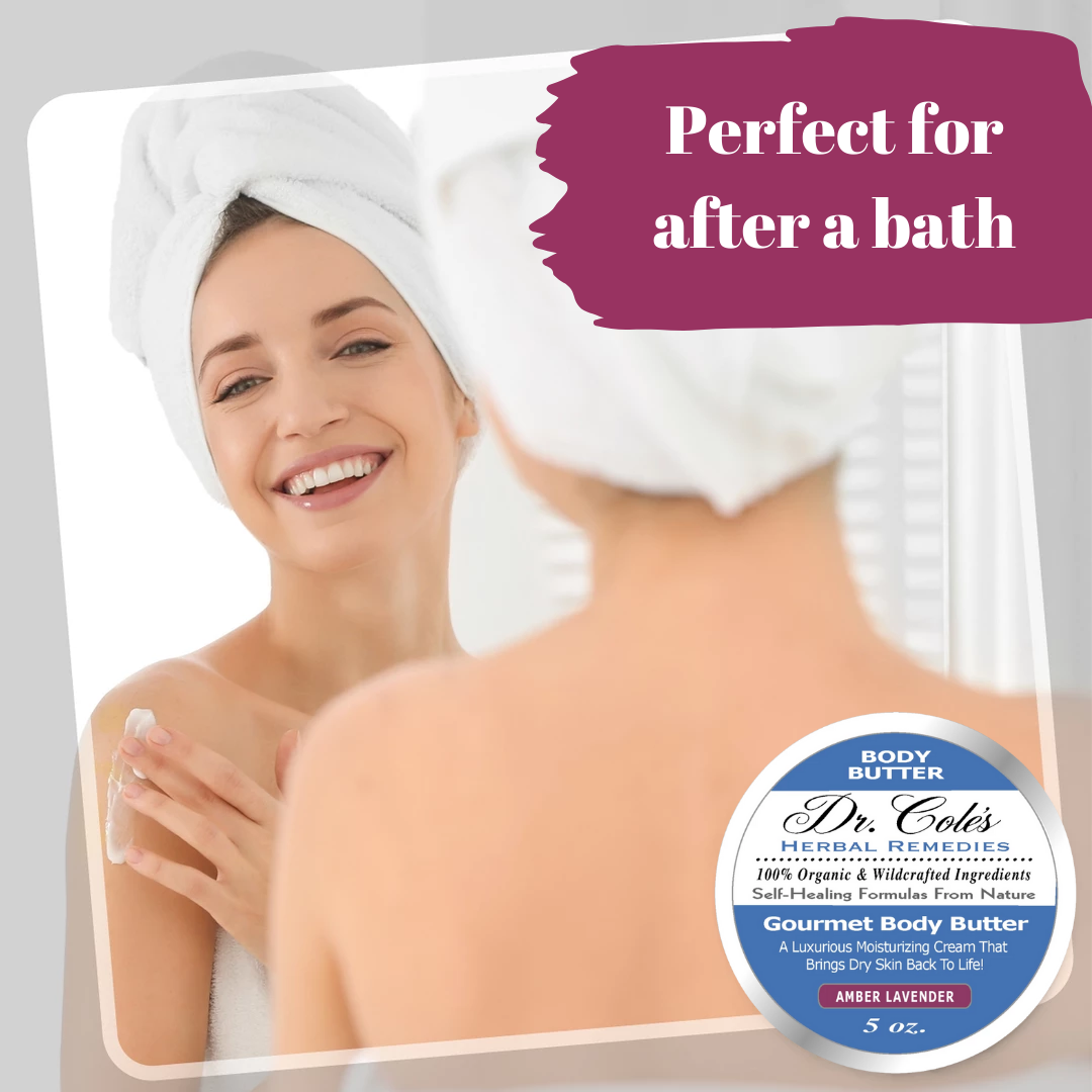 Dr. Cole's Gourmet Body Butter - AMBER LAVENDER-2