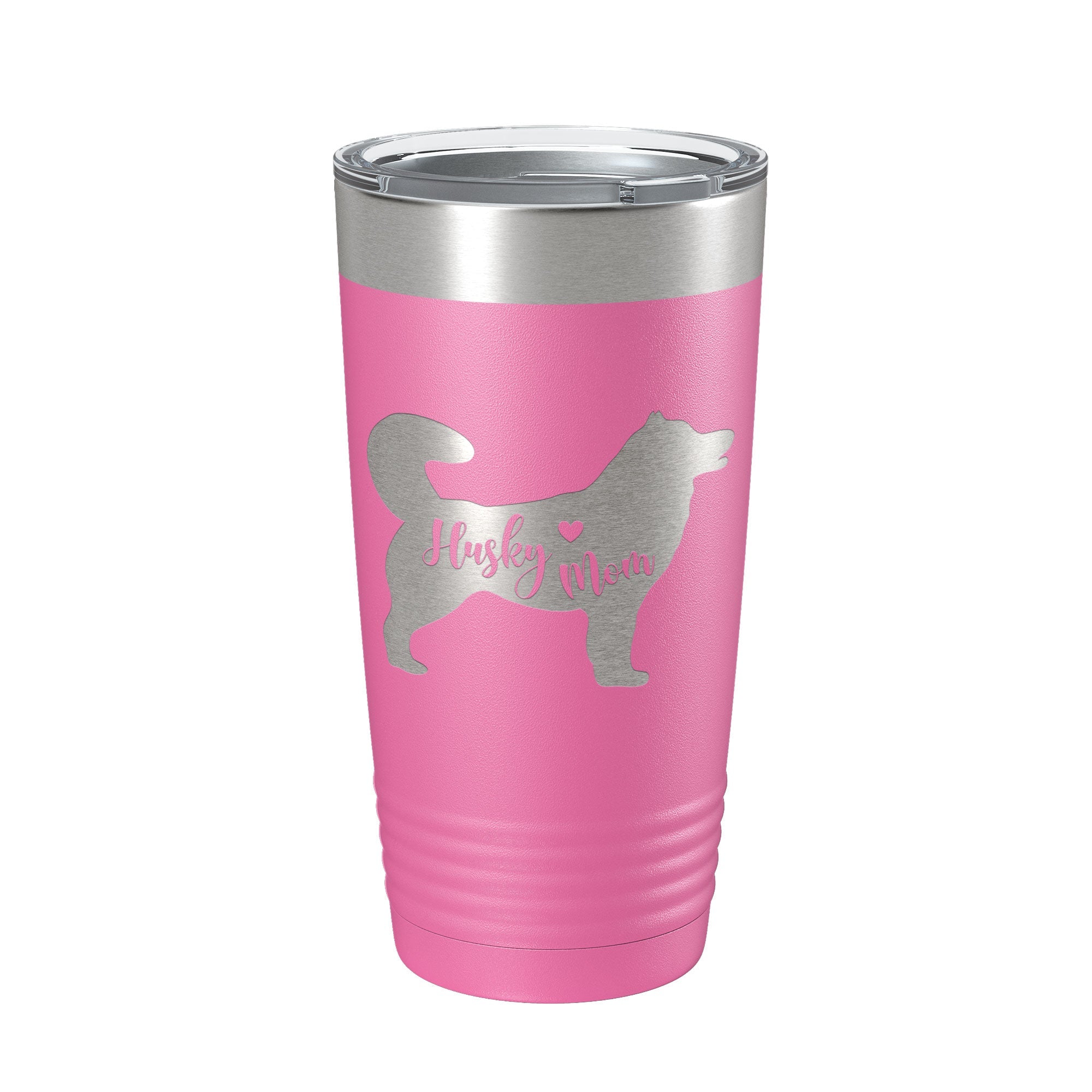 Husky Mom Tumbler Dog Travel Mug Gift Insulated Laser Engraved Coffee Cup 20 oz-11