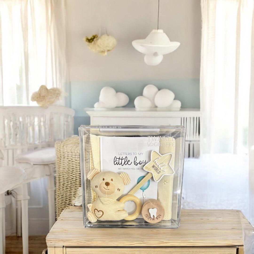 Baby Boy Acrylic Gift Box