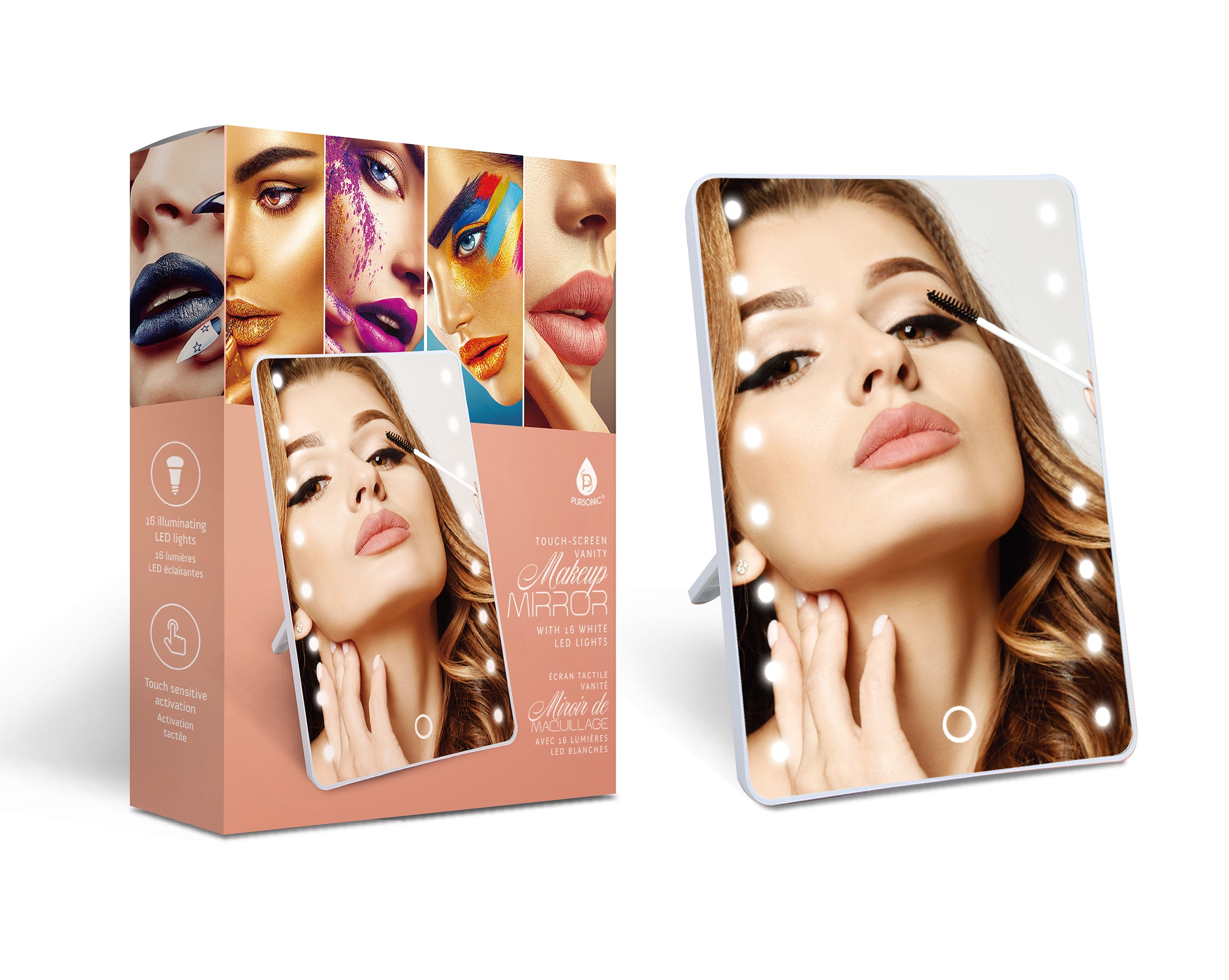 Smart Mirror Touchscreen Makeup Vanity-0