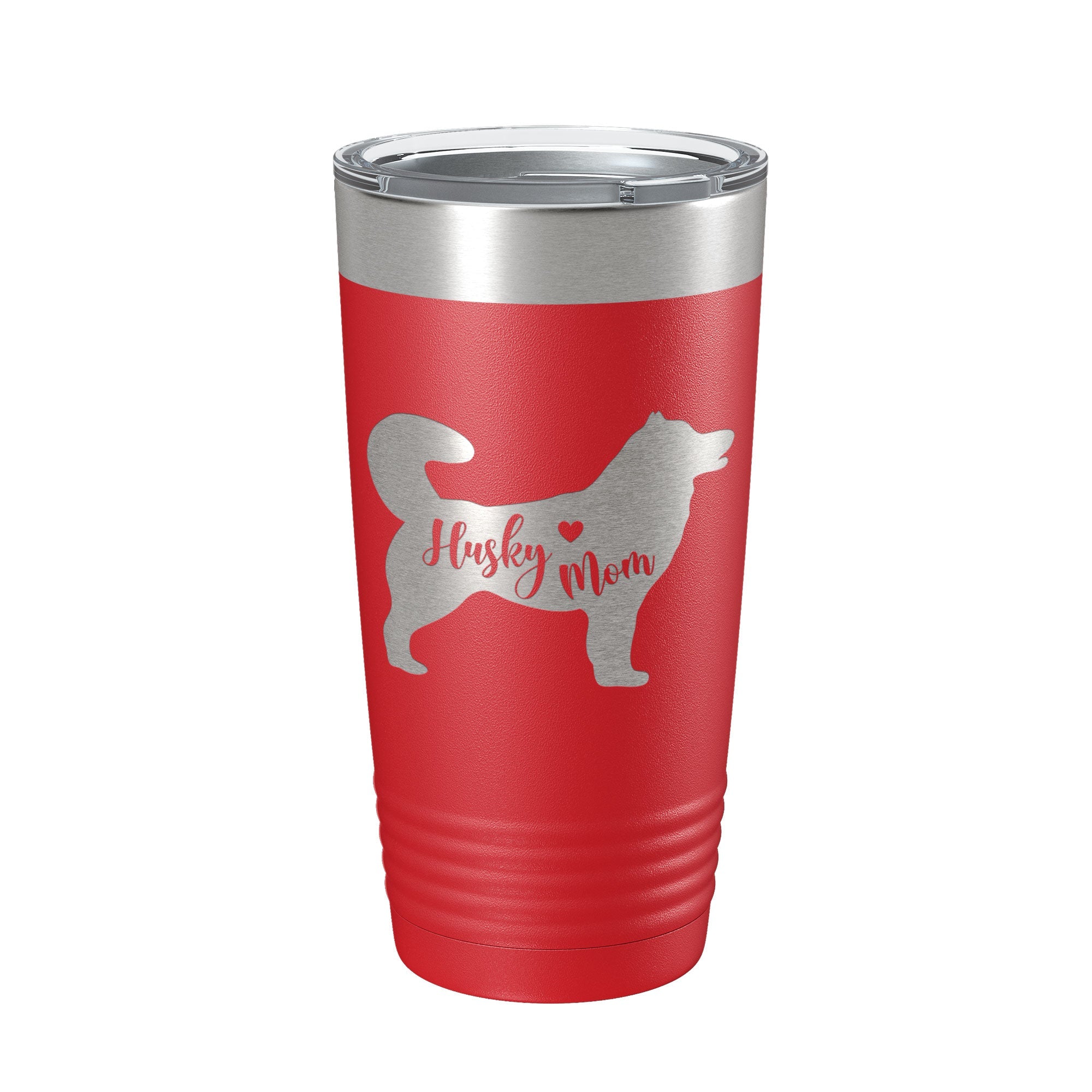 Husky Mom Tumbler Dog Travel Mug Gift Insulated Laser Engraved Coffee Cup 20 oz-10
