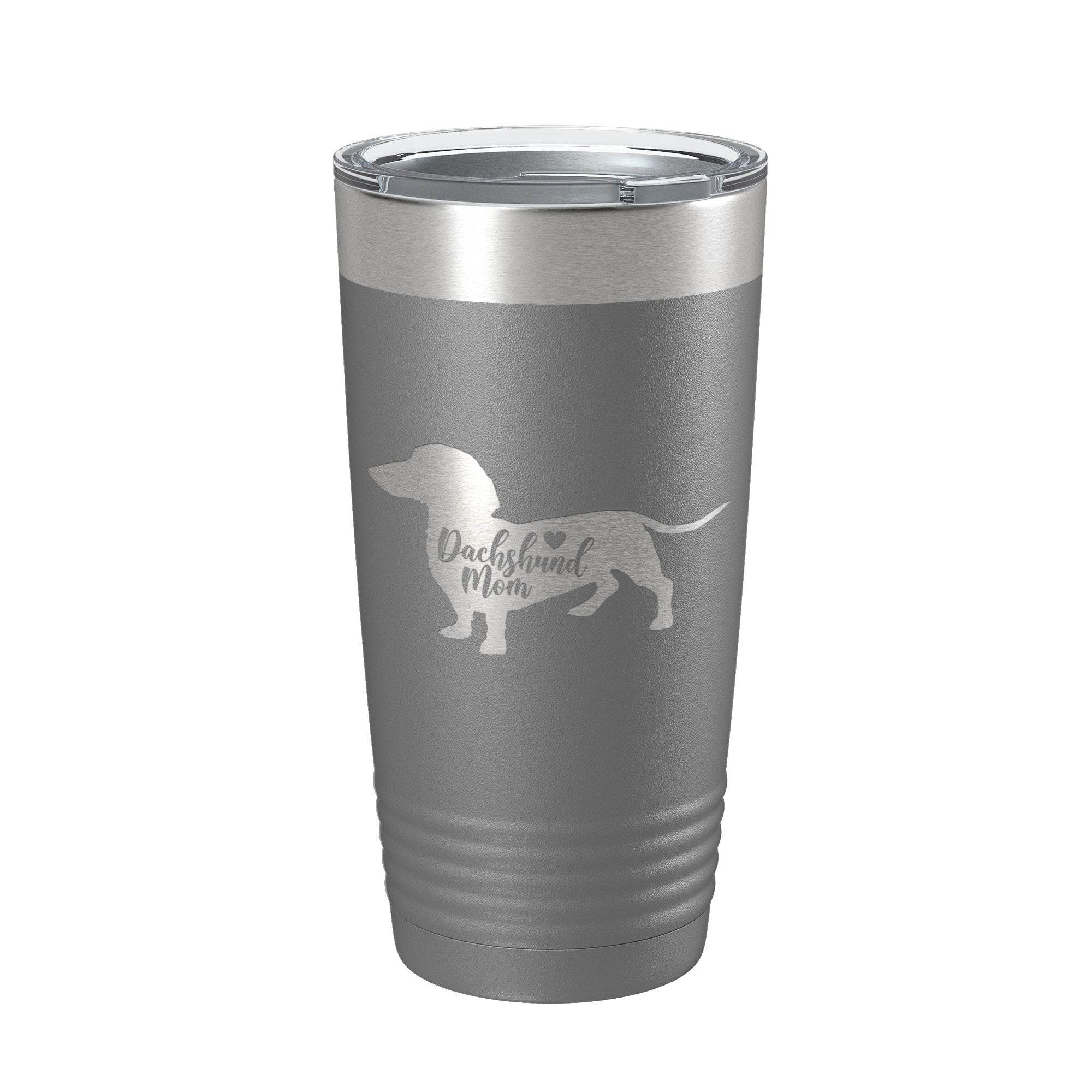 Dachshund Mom Tumbler Dog Travel Mug Gift Insulated Laser Engraved Coffee Cup 20 oz-16